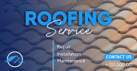 Modern Roofing Facebook Ad Design