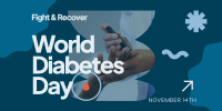 Prevent Diabetes Twitter Post Design