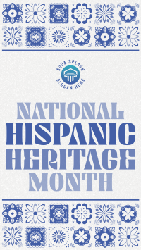 Hispanic Heritage Month Tiles TikTok Video Image Preview