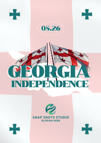 Georgia Independence Day Celebration Poster Image Preview