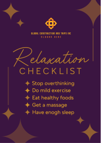 Healthy Checklist Flyer Design
