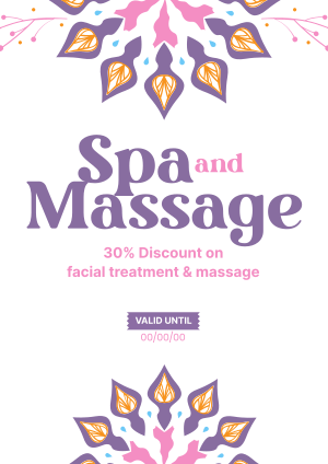 Spa Mandala Flyer Image Preview