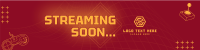 Gaming Lines Twitch Banner Image Preview