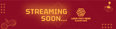Gaming Lines Twitch banner Image Preview