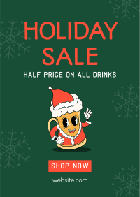 Holiday Beer Time Flyer Design