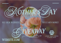 Mother Giveaway Blooms Postcard Image Preview
