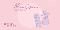 Hair Salon Opening Twitter post Image Preview