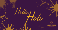 Holi Color Festival Facebook Ad Design