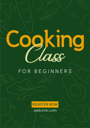 Cooking Class Flyer Image Preview