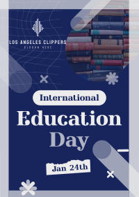 Happy Education Day  Flyer Image Preview