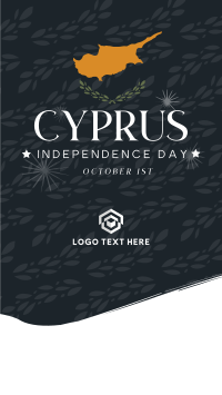 Cyrpus Independence YouTube Short Design