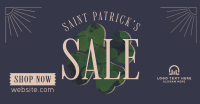 St. Patrick's Sale Clover Facebook Ad Design