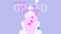 Nail Salon Opening Animation Preview