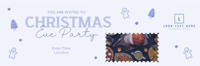 Christmas Eve Party Twitter header (cover) Image Preview