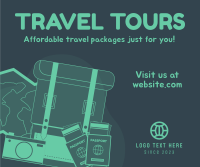 Travel Packages Facebook Post Design