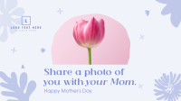 Photo with Mom Facebook event cover Image Preview