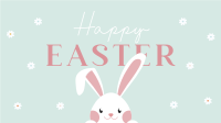 Peeking Easter Bunny Animation Image Preview