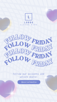 Quirky Follow Friday Instagram story Image Preview