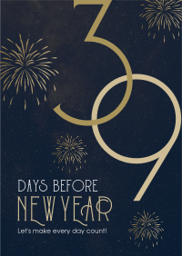 Classy Year End Countdown Poster Image Preview