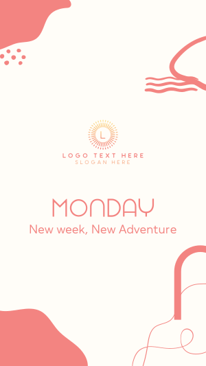 Monday Adventure Instagram story Image Preview