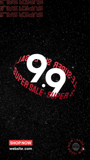 9.9 Super Sale Instagram story Image Preview
