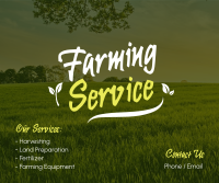 Farming Services Facebook Post Design