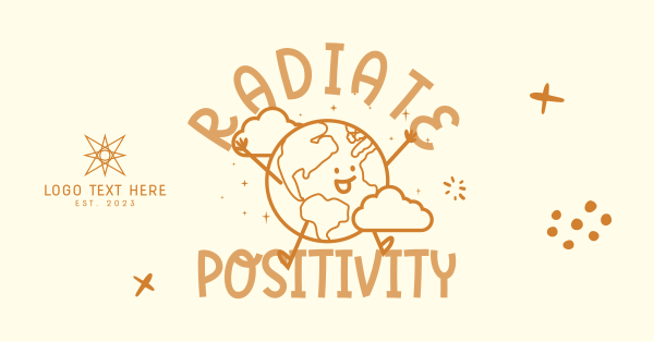 Positive Vibes Facebook Ad Design Image Preview