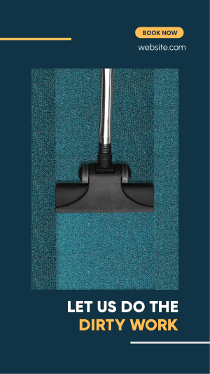 Vacuum Clean Instagram story Image Preview