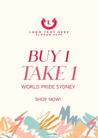 World Pride Sydney Promo Flyer Design