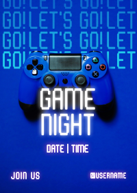 Game Night Console Flyer Image Preview