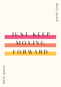 Move Forward Flyer Design