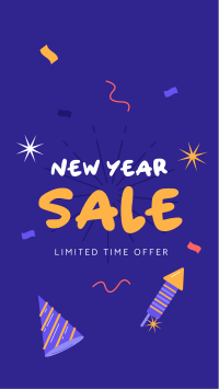 New Year Sale Instagram story Image Preview