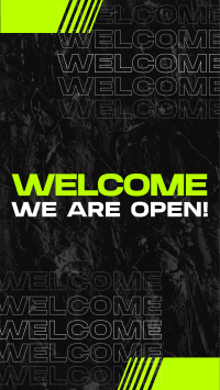 Grunge Welcome Texture  Video Image Preview