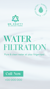 Water Filter Business Instagram story Image Preview