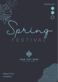 Spring Festival Poster Design