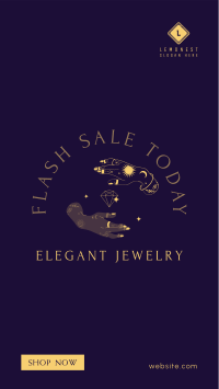 Jewelry Flash Sale Instagram story Image Preview