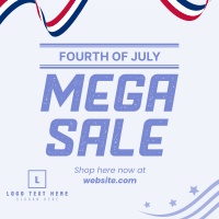 4th of July Sale Instagram post Image Preview