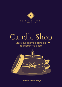 Candle Shop Promotion Flyer Image Preview