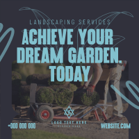 Dream Garden Instagram post Image Preview