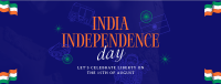 India Independence Symbols Facebook Cover Image Preview