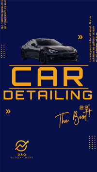 Supercar Detailing Instagram story Image Preview