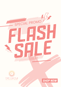 Flash Sale Promo Poster Image Preview