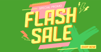 Flash Sale Promo Facebook ad Image Preview