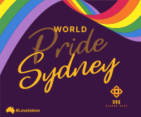 Sydney Pride Flag Facebook post Image Preview