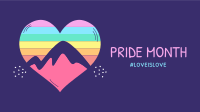 Love Mountain Facebook Event Cover Design