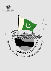 Raise Pakistan Flag Poster Image Preview