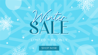 Winter Shopping  Sale Facebook Event Cover Design