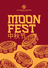 Moon Fest Flyer Design
