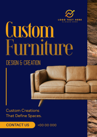 Classic Furniture Carpentry Poster Preview