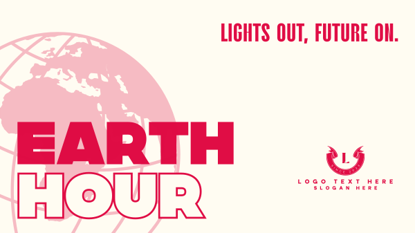 Earth Hour Movement Facebook Event Cover Design